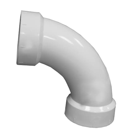 Charlotte Pipe And Foundry 2in. PVC 90Deg. Long Sweep Elbow, H x H PFL820L